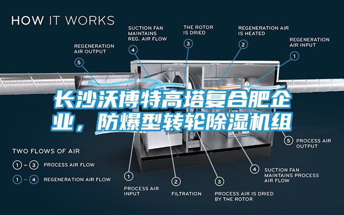 长沙沃博特高塔复合肥企业，防爆型转轮除湿机组