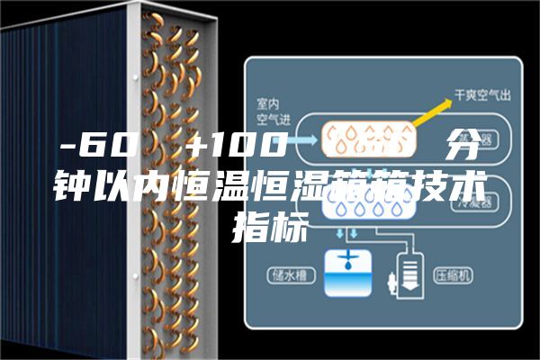 -60℃→+100℃／50 分钟以内恒温恒湿箱箱技术指标